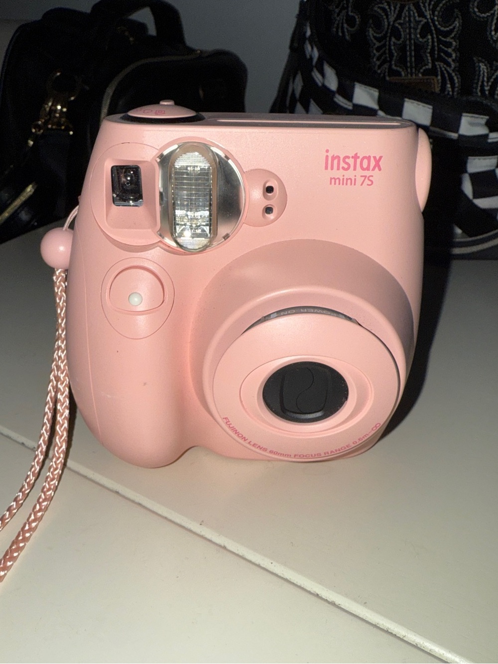 Pink Fujifilm Instax Camera